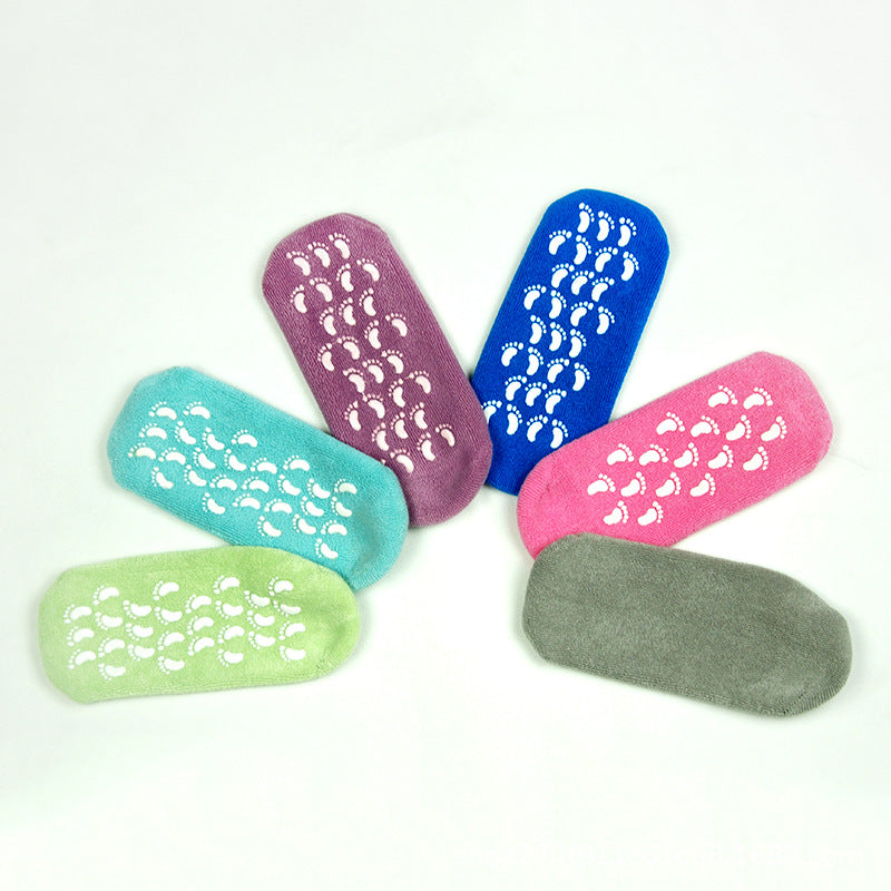 SoleReset™ Moisturizing Gel Heel Socks