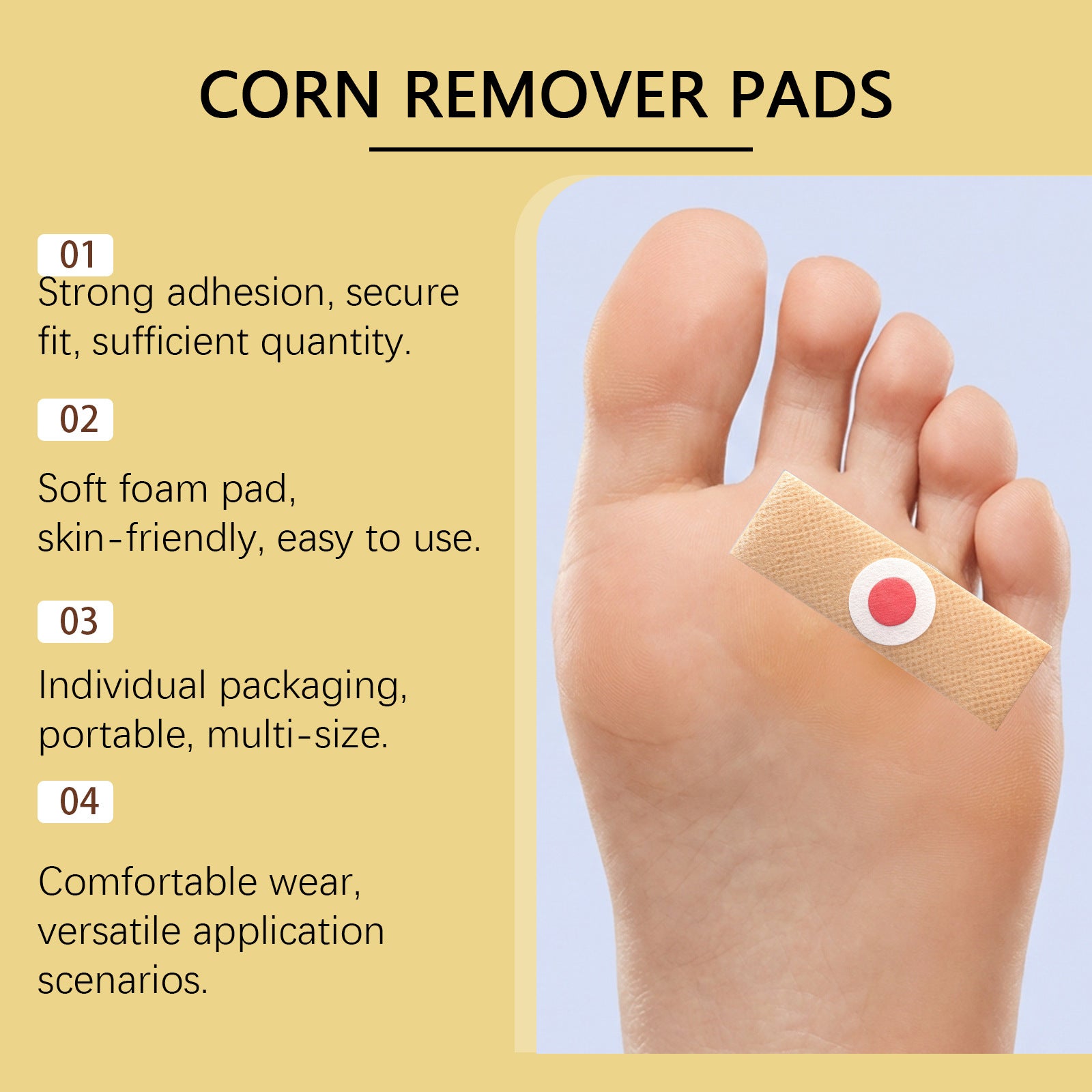 SoleReset™ Foot Care Patches — 30 Pack