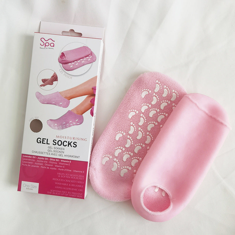 SoleReset™ Moisturizing Gel Heel Socks
