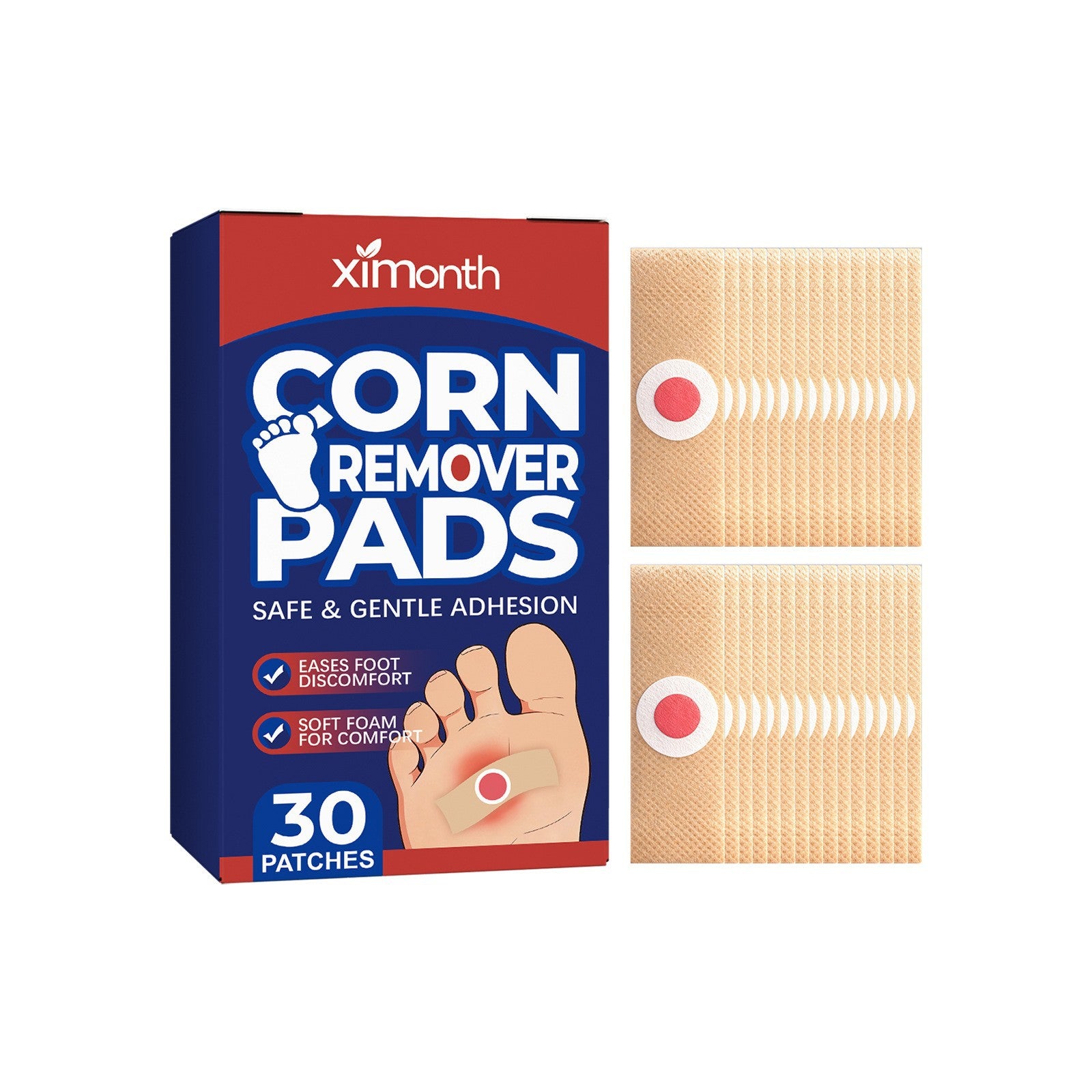 SoleReset™ Foot Care Patches — 30 Pack