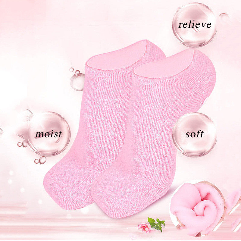 SoleReset™ Moisturizing Gel Heel Socks