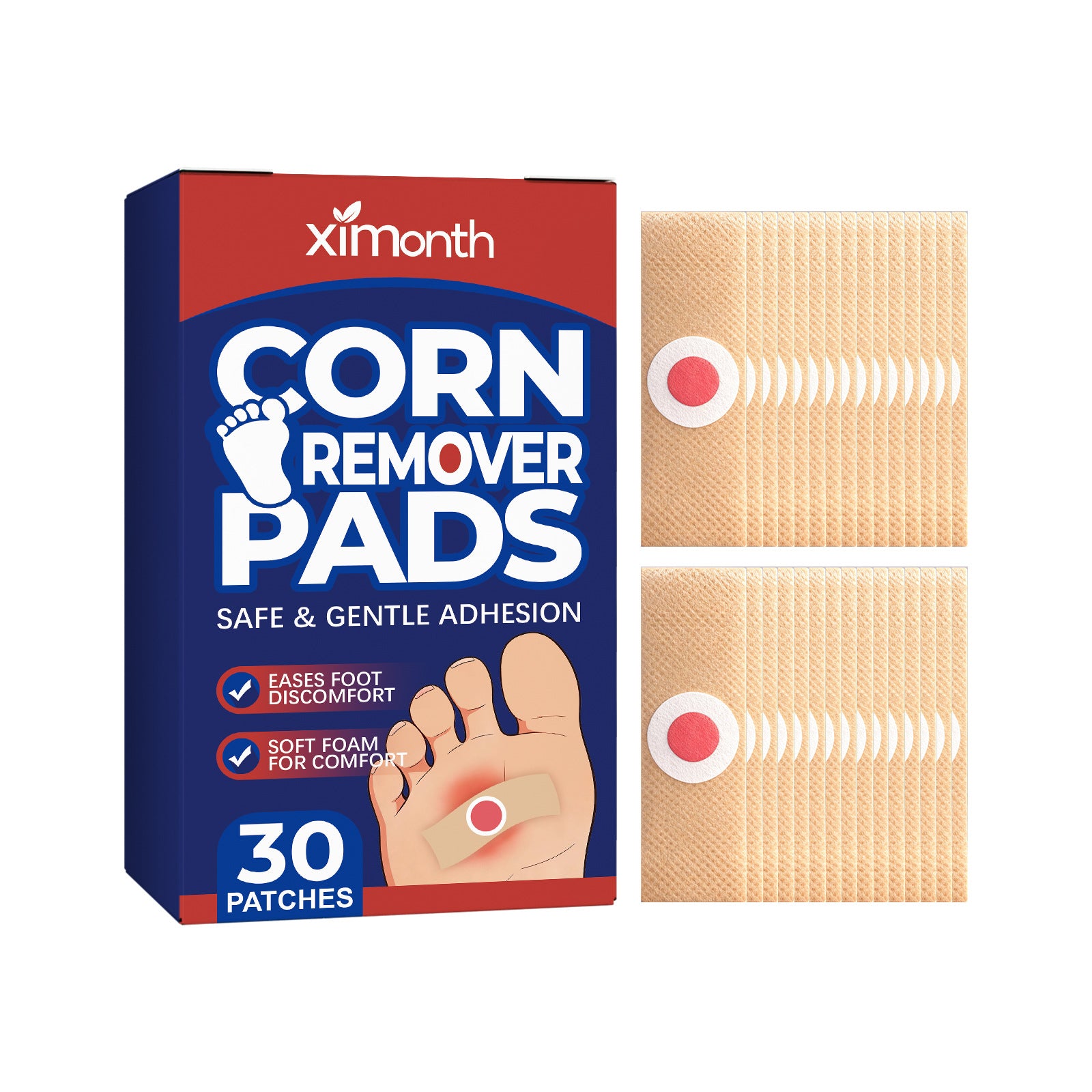 SoleReset™ Foot Care Patches — 30 Pack