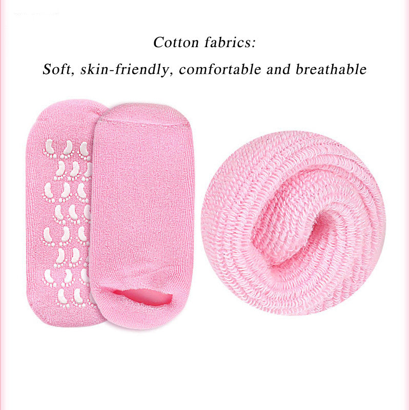 SoleReset™ Moisturizing Gel Heel Socks